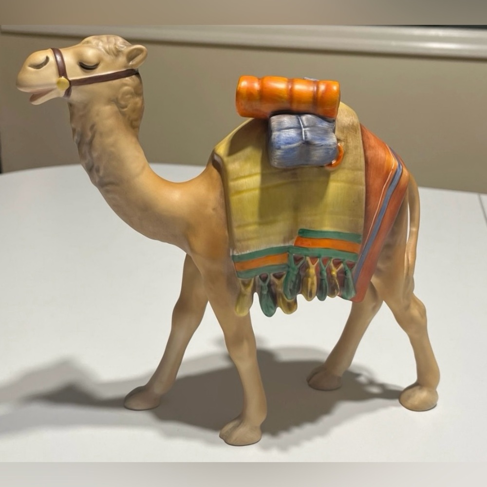 Goebel W. Germany - Standing Camel 8.5” in Hummel Christmas 1960 Nativity TMK-6